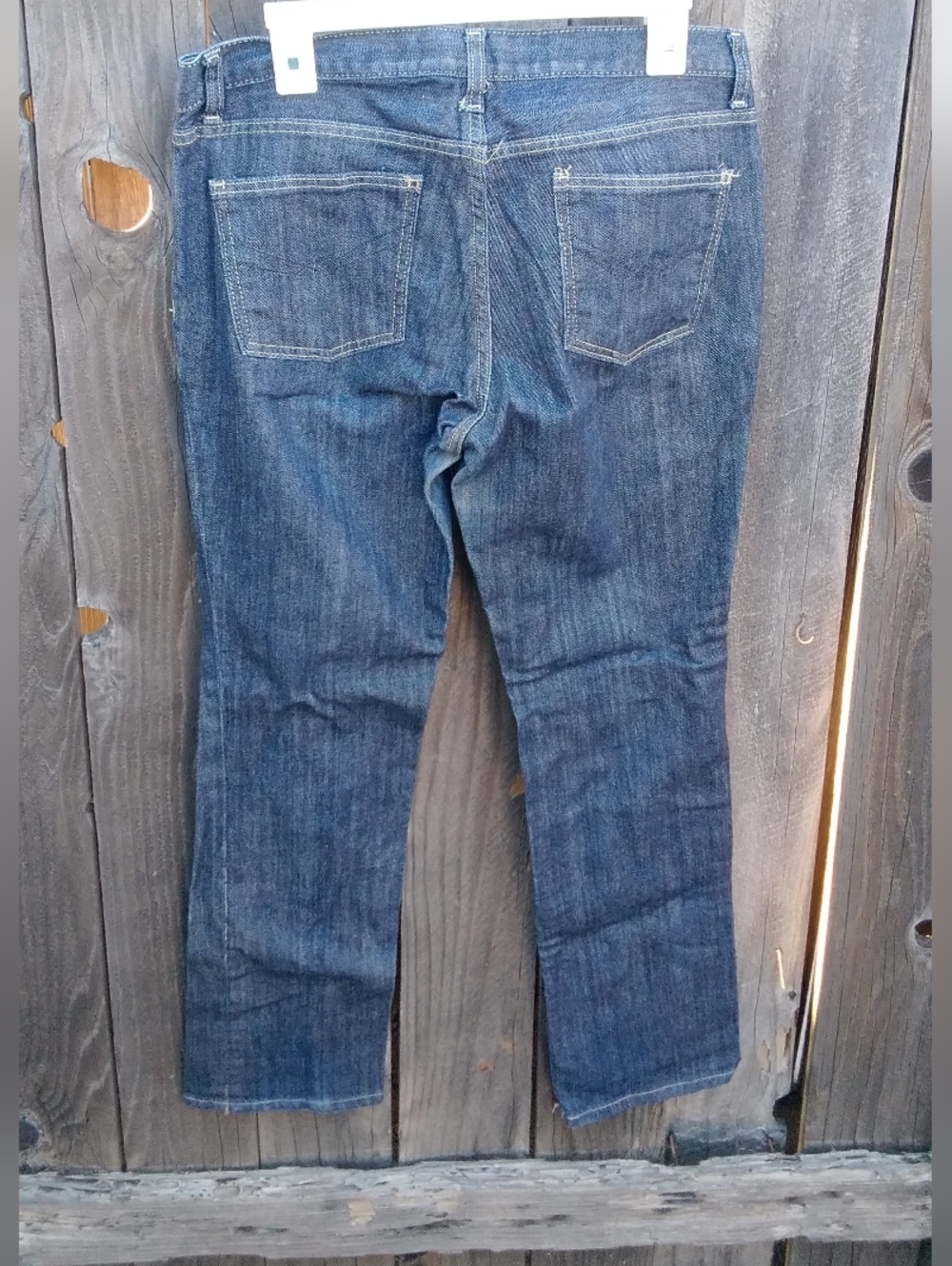 GAP denim Jean Straight Fit Stretch Womens 12 Regular 5 Pocket Pant - Picture 7 of 7
